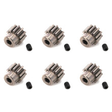 6X Metalowa Przekładnia Zębata Silnika 32P 11T 3.175mm 6747 dla Rustler 4X4 TRX4 6X6 TRX6 RC Części Samochodowe