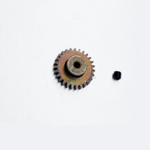 2X 27T Steel Motor Gear Upgrade Parts for 144001 124019 124018 A959-B A959B A969B RC Car Spare Accessories
