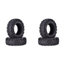 4 Pièces Pneus En Caoutchouc Pneu de Roue pour 12428 12428-A / B / C 12423 1/12 Pièces de Rechange de Voiture Télécommandé, Droite