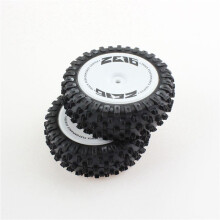 8Pcs Front and Rear Tire Wheel Tyre for 144001 144010 124007 124016 124017 124018 124019 1/12 1/14 RC Car Parts