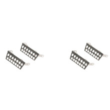 4Pcs Metal Front and Rear Chassis Armor Protector for MN128 MN86S MN86KS MN86 MN86K MN G500 1/12 RC Car Upgrade Parts