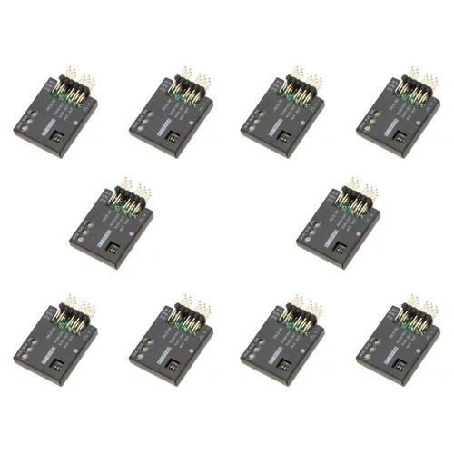 10X P1-GYRO 3-Axis Flight Controller Stabilizer System Gyro for Fixed Flying Wing Black