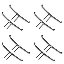 8 Set Steel Leaf Springs for 1/14 RC Tractor Trailer Truck Model Car Upgrade Parts Spare Accessories, A