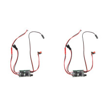 2X 15A Brushed ESC Snelheidsregelaar voor WPL C14 C24 C34 C44 B14 B24 B16 B36 1/16 RC Auto Upgrade Onderdelen Accessoires