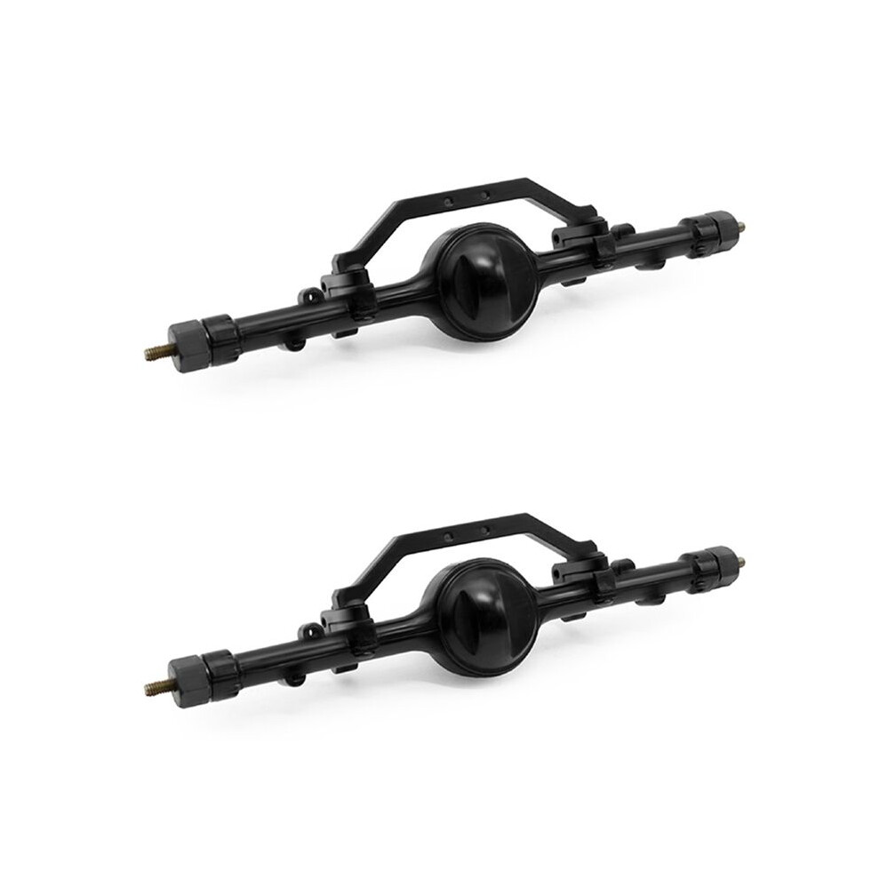 2X Metal Complete Rear Axle For 1/10 Rc Crawler Yotaii Yota 2Generation D90 2Generation Rc Accessories Black 6031559333862