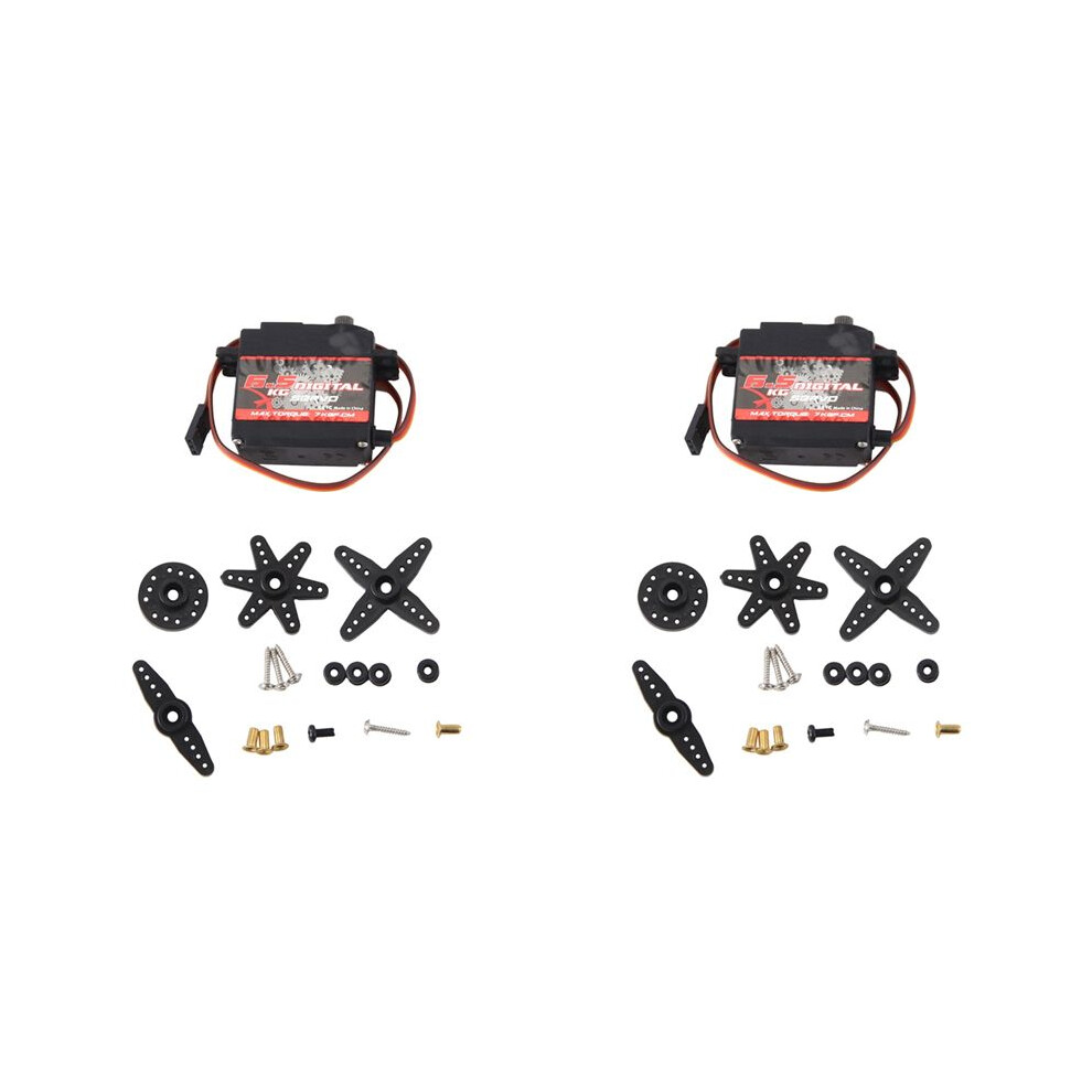 2X 6.5Kg Servos Digital -995 Mg996 Servo All Metal Gear For Jr Car Rc Model Helicopter Boat Diy 6032580481461