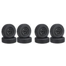 8Pcs 67mm Tire Wheel Tyre for WPL C14 C24 C34 C44 C24-1 FJ40 1/16 RC Car Upgrade Parts Spare Accessories