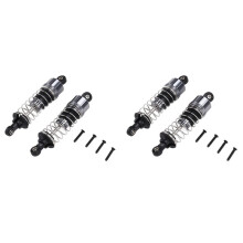 4-Teiliger Öl-Metall-Stoßdämpfer für HBX 16889 16889A 16890 16890A SG1601 SG1602 1/16 RC-Auto-Upgrade-Teile