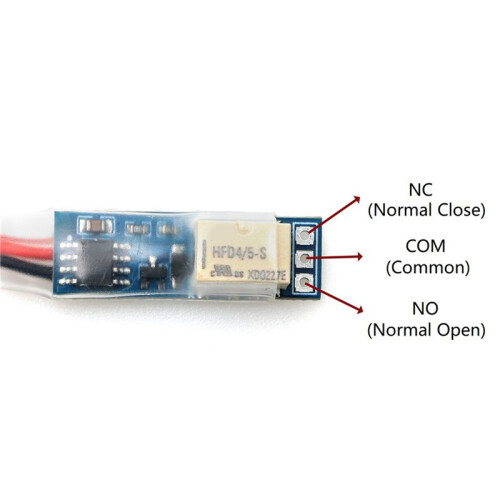 5X PWM Relay  5V Receiver 20A Electronic Controller Module DIY Model Universal -Off 2