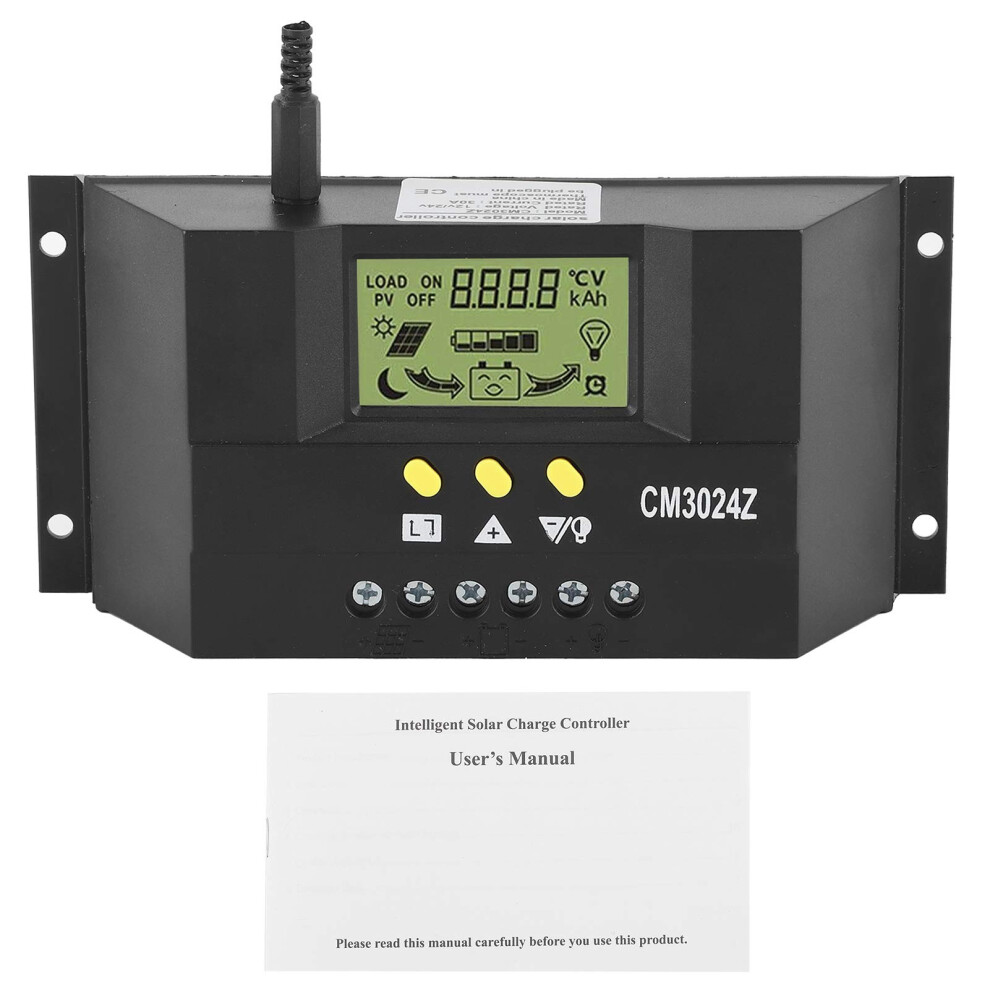 30A Pwm Solar Charge Controller 12V 9455672277686
