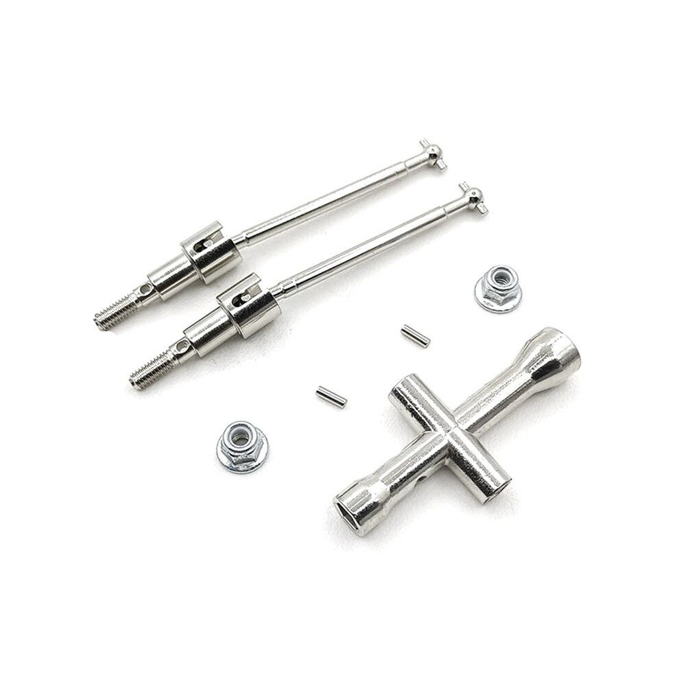 Rear Cvd Drive Shaft Set For Scy 16101 16102 16103 16201 Pro 1/16 Brushless Rc Car Upgrades Parts 6032751637697