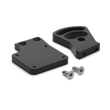 Brushless Conversion Motor Holder Motor Mount Bracket for Revo 2.5/3.3 E-Revo RC Car Upgrade Parts Black