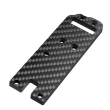 Carbon Fiber Rear Second Floor Support Plate for TEKNO 1/10 4WD MT410 4X4 RC Car Upgrade Parts