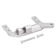Stuurservo-Montagebeugel Ondersteuning Servo-Montagebeugel voor 1/10 Trx4 -4 Crawler RC Upgrade-Onderdelen Zilver