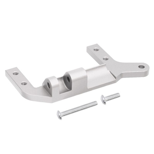 Steering Servo Mount Bracket Support Servo Mount Bracket for 1/10  Trx4 -4 Crawler RC Upgrade Parts Silver