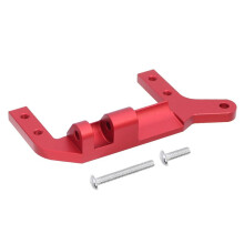 Stuurservo-Montagebeugel Ondersteuning Servo-Montagebeugel voor 1/10 Trx4 -4 Crawler RC Upgrade-Onderdelen Rood