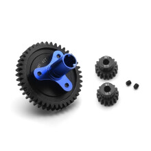 RC Car Clutch Straight Shaft Kit for 1/10 Arrma Granite Senton Vorteks Rock 3S/Kraton Outcast 4S M1 42T+16+17T