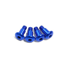 4PCS Aluminum Alloy Step Screw for 1/10 TT02/TT02B RC Car Upgrade Parts