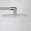 Brushed Gold Solid Brass Shower Head Adapter, 90 Adjustable Shower Arm Extension, Leak Fit 2
