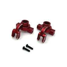 RC Car Upgrade Front Steering Cup Set voor MJX 1/10 10208 RC Auto Upgrade Onderdelen Rood