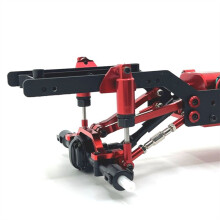 RC Car Upgrade Pull Rod Set for 1/12 MN99S RC Car Upgrade Parts Red