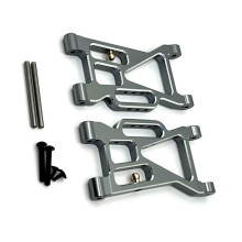 RC Auto Upgrade voor Onder Zwenkarm Set voor MJX 1/10 10208 RC Auto Upgrade Onderdelen Grijs