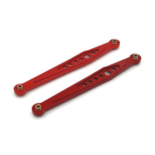 RC Auto Upgrade Achter Vaste Stuurstang Kit voor 1/12 124006 12423 12427 12428 Pro RC Auto Upgrade Onderdelen Rood