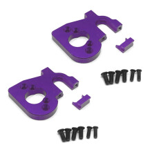 2X RC Car Metal Motor Mount Holder for  124019 124018 144001 RC Car Spare Parts Upgrade Accessories