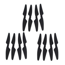 12Pcs for Hubsan H501S X4 RC Quadcopter Propellers Blades 6CW/6CCW, Black