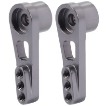 2 Pezzo 25T Corno Servo Braccio per A949 A959-B A969 A979 K929 RC Car Parts, Grigio