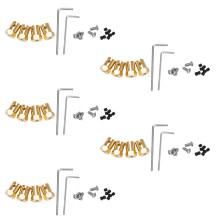 20 Pièces Séries 5mm à 12mm en Laiton Combinateur Moyeu de Roue Adaptateur Hexagonal pour WPL B14 B16 B24 B36 C14 C24
