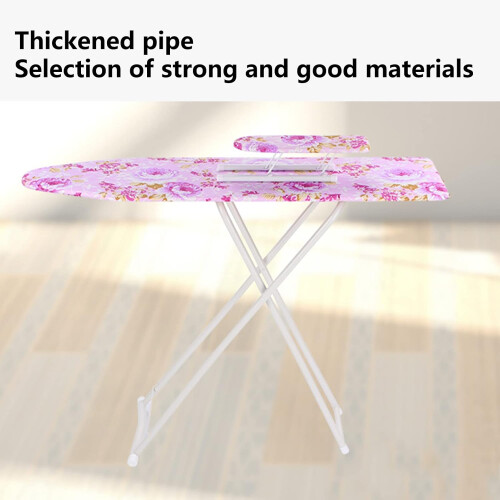 Extra Wide Folding Ironing Board Height Adjustable NonSlip Heavy Duty Space Saving 36 Inch 1