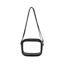 Clear Bag Stadium Approved, Clear Crossbody Bag with Removable and Adjustable Strap for Concert Event