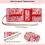 Crochet Hook Case,Roll Bag Holder Organizer for Various Crochet Hooks Kit with Storage Case 6
