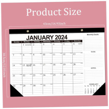 Calendario 2024-2025 Calendario da Parete 17 X 12 Pollici 18 Mesi da Gennaio 2024 un Giugno 2025 Calendario Mensile 2024