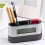 Silent Alarm Clock,Table Clock,Electronic Digital Pen Holder,Tools Name Card Holder,Calendar Temperature Display Timer 5
