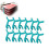 12Pcs Baking Sheet Stackers Space Saving Tray Stackers for Oven, Freezer and Kitchen Countertop Durable and Reusable 2