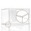 Stackable Makeup Organizer and Storage, Acrylic Organizers, Clear Plastic Storage Drawer with Handles for Vanity 5