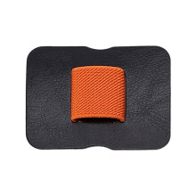 4 Confezioni di Portapenne per Notebook, Portapenne Autoadesivi e Custodie Elastiche per Matite Progettati Specificatamente di Colore Arancione