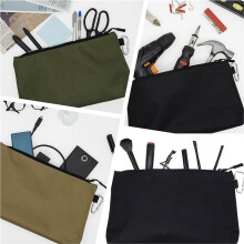 3Pcs Tool Bag Zipper Pouch,File Folders,Multipurpose Storage Organizer Tool Pouches with Zipper for Accessary,Stationary