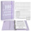 100 Envelope Money Saving Challenge Binder, Reusable A5 Money Budget Binder Challenges Book 3