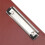 A4 PU Padfolio File Folder Portfolio Business Document Holder Metal Clipboard Pad Document Organizer Holder, B 4