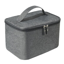 Travel Men Toiletry Bag Out of Household Travel Oxford Fabric Waterproof Makeup Bag Women'S Cosmetics Storage Bag Gray