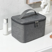 Reise-Kulturbeutel für Herren, Aus Haushalts-Reise-Oxford-Stoff, Wasserdicht, Make--Tasche, Damen-Kosmetik-Aufbewahrungstasche, Blau