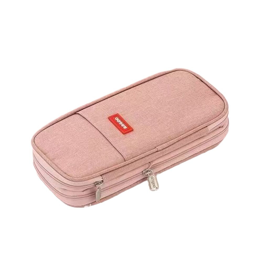 Photos - Other Office Equipment Solid Pencil Case High Capacity Stationery Pen Holder Bag School Student Glue Ruler Eraser Box Gift Organizer