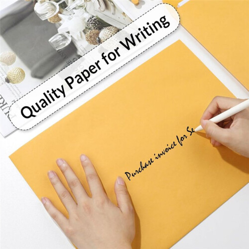 Envelopes com Fecho de 9 X 12 Polegadas, 100 Unidades - Envelopes  com Fecho de Fecho - para Casa, Escritório, Empresa ou Escola 2