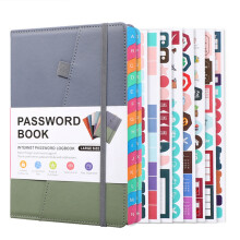 Libro di Gestione Delle Password con Schede Alfabetiche per Anziani, Taccuino Delle Password per I Dettagli di Accesso 'Indirizzo del Sito Web