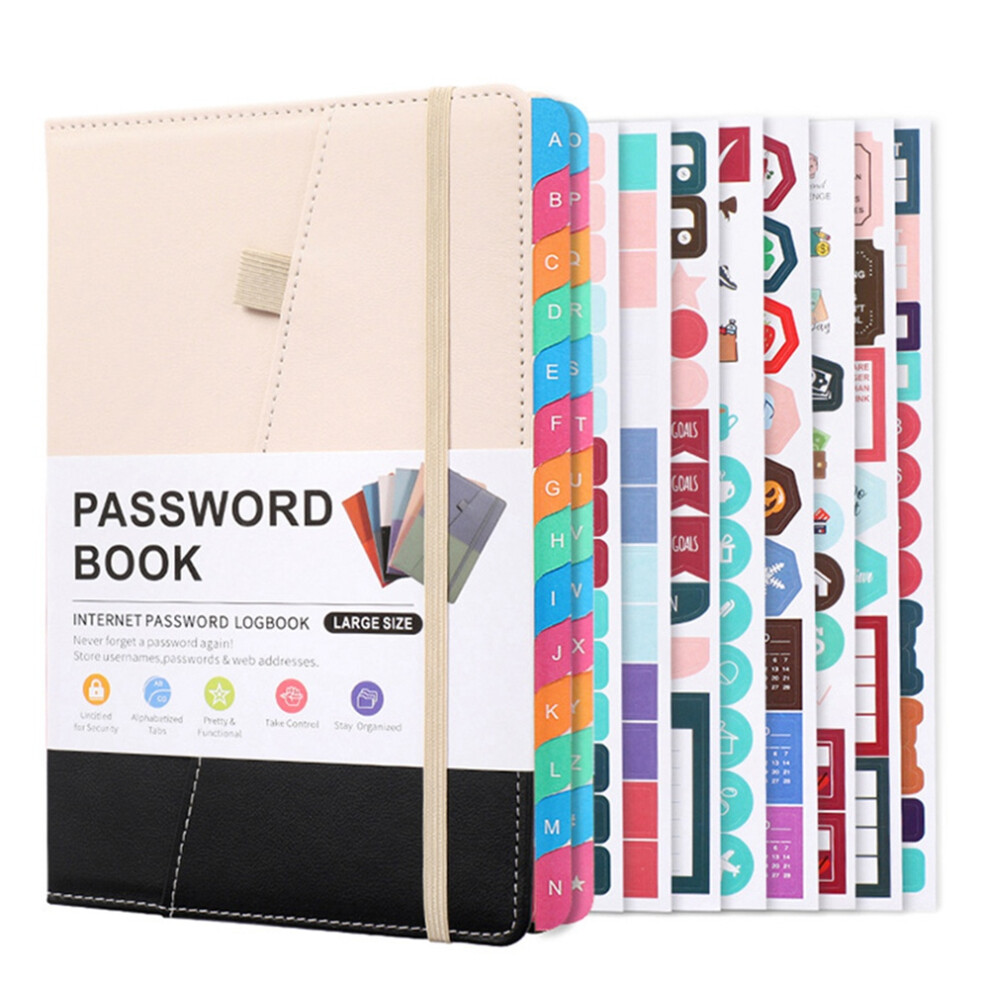 Password Keeper Book With Alphabetical Tabs For Seniors, Password Notebook For Internet Website Address Log In Detail,D 6031700137356