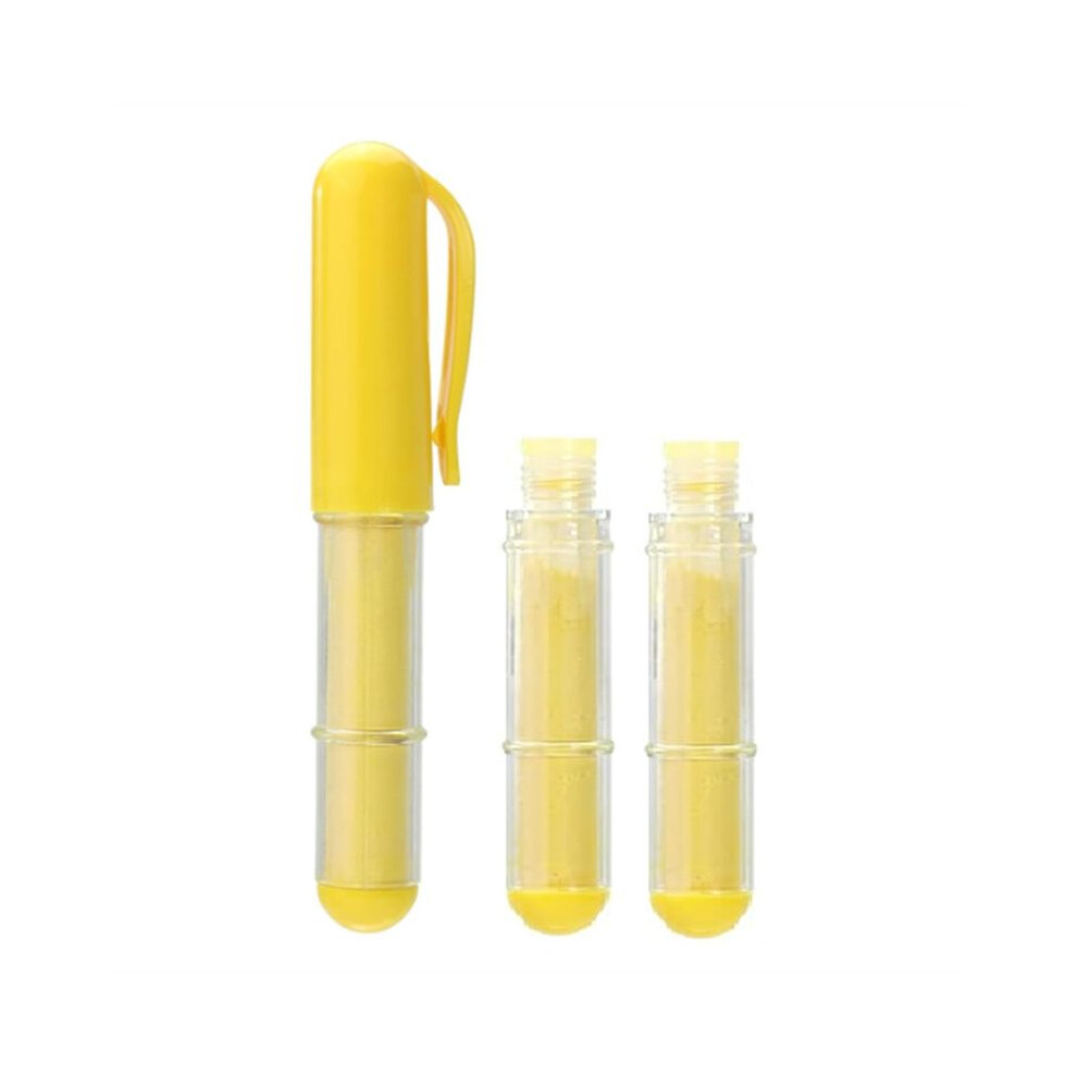 Fabric Chalk Markers, Refillable Chalk Pencils For Quilting & Sewing, Quilting Chalk Sewing Chalk(Yellow, B) 6034096223948