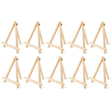 10 STKS Houten Ezels, 9 Inch Tafelblad Ezels, Statief, Schilderij Feest Ezel, Kids Student Tafelblad Ezels voor Schilderen